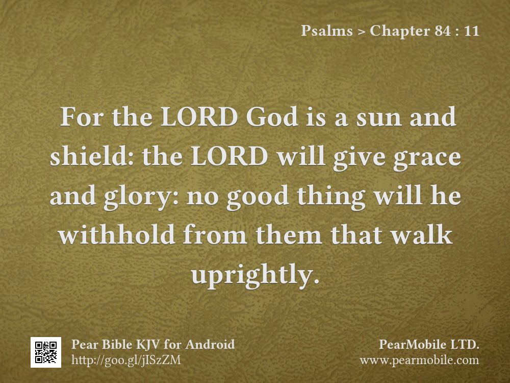 Psalms, Chapter 84:11